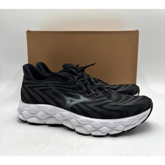 Mizuno WAVE SKY 8 J1GC241102 Men's NEW Running Shoe Black US Size 10 NIB - Picture 1 of 11